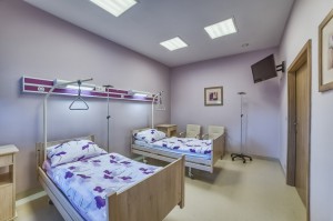 Dwuosobowa sala dla pacjentów